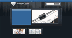 Desktop Screenshot of convicted.com